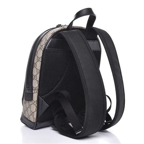 gucci supreme mini backpack|Gucci gg supreme backpack black.